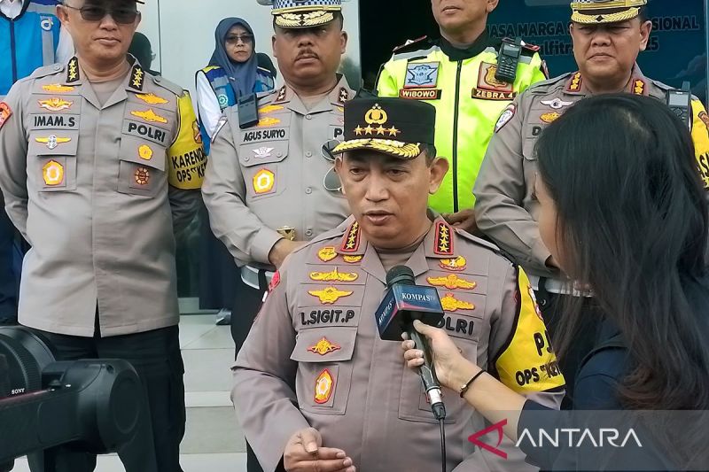 Kapolri sebut puncak arus mudik terjadi dini hari nanti
