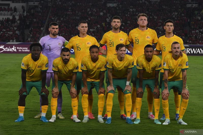 Timnas Australia umumkan 26 pemain untuk lawan Indonesia dan China