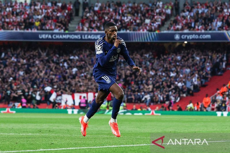 Ousmane Dembele terpilih sebagai Pemain Terbaik Liga Prancis