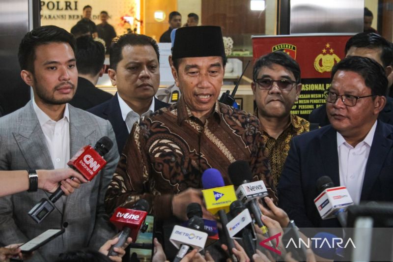 Jokowi dicecar 22 pertanyaan oleh Bareskrim Polri