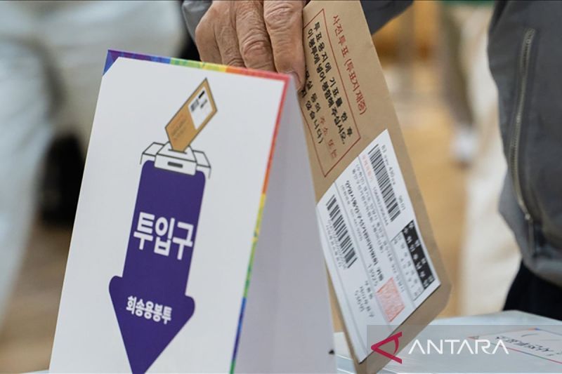 Pemungutan suara awal pilpres Korsel catatkan rekor jumlah pemilih