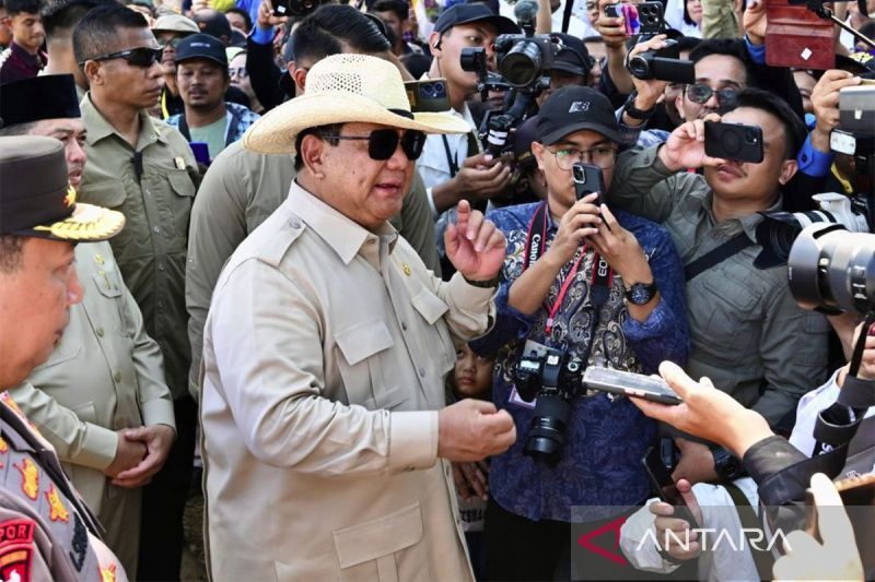 Prabowo yakin RI jadi solusi pangan untuk negara dilanda kekeringan