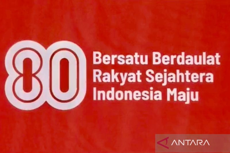 Logo HUT Ke-80 RI diluncurkan oleh Presiden, ini wujud dan maknanya