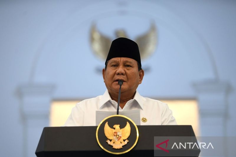 Prabowo ingatkan gejala makar, perintahkan aparat bertindak tegas