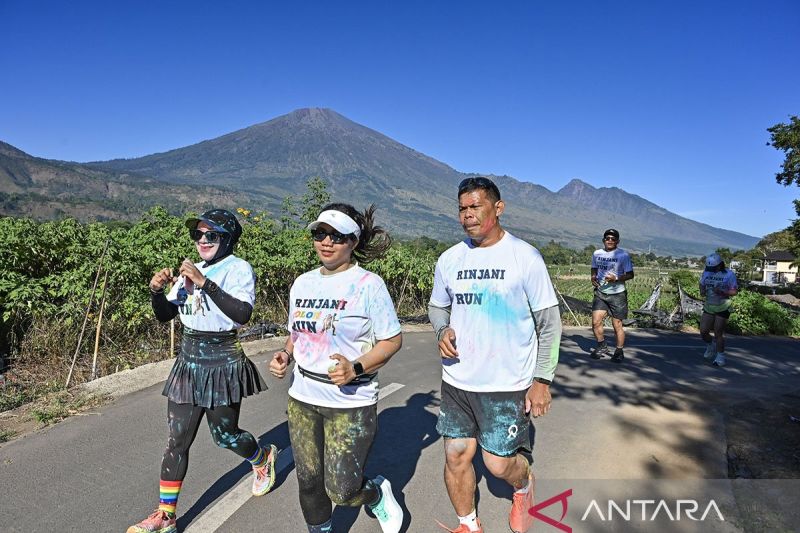 Gubernur NTB apresiasi penyelenggaraan Rinjani Color Run