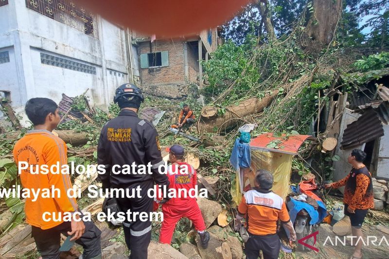 101 rumah rusak akibat cuaca ekstrem landa Kota Pematangsiantar