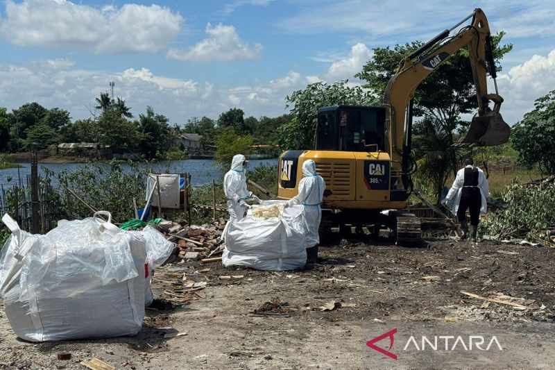 Satgas selesaikan dekontaminasi radioaktif 22 pabrik di Cikande