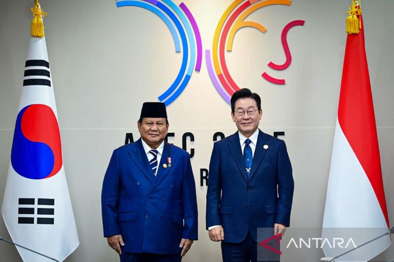 Prabowo-Presiden Korsel bahas kelanjutan proyek pesawat tempur KF-21