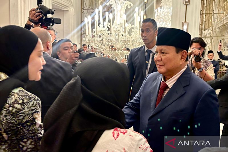 Probowo beri ucapan ulang tahun kepada mahasiswi RI di Yordania