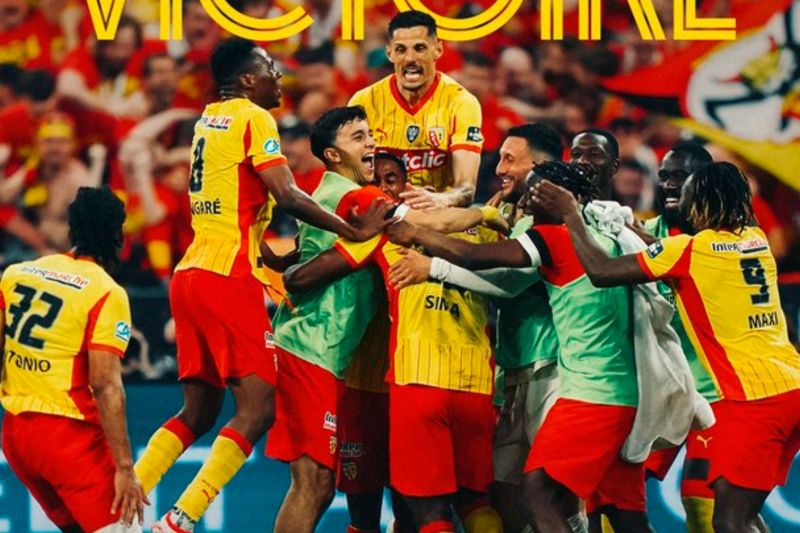 Lens juara Piala Prancis usai tekuk Nice 3-1