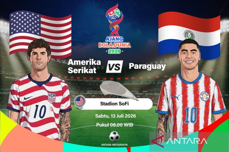 Susunan pemain Amerika Serikat versus Paraguay