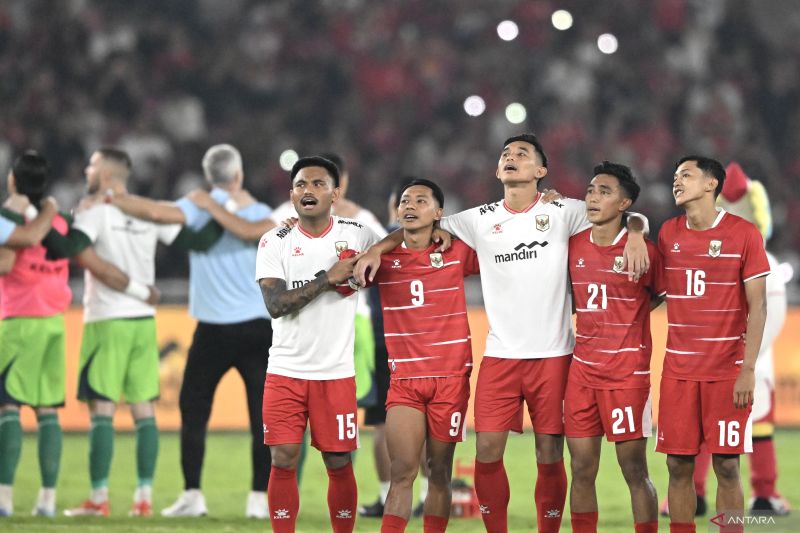 Timnas Indonesia naik empat strip ke peringkat 118 FIFA