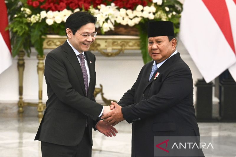 Prabowo tegaskan stabilitas regional jadi kepentingan RI dan Singapura