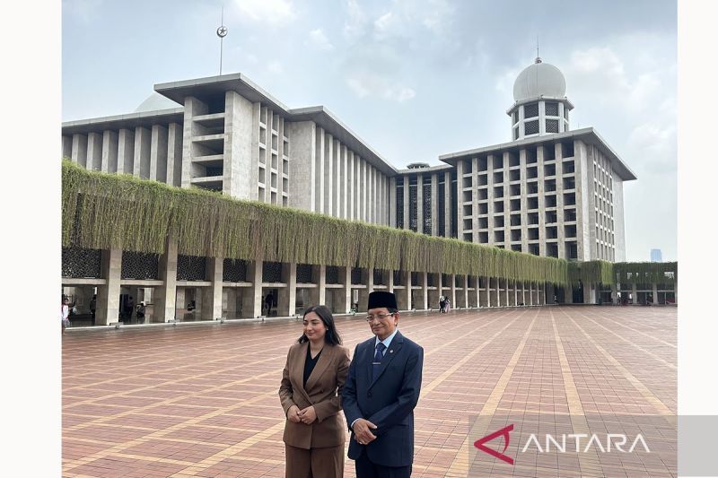 Menteri Jerman: Istiqlal-Katedral contoh toleransi agama bagi dunia