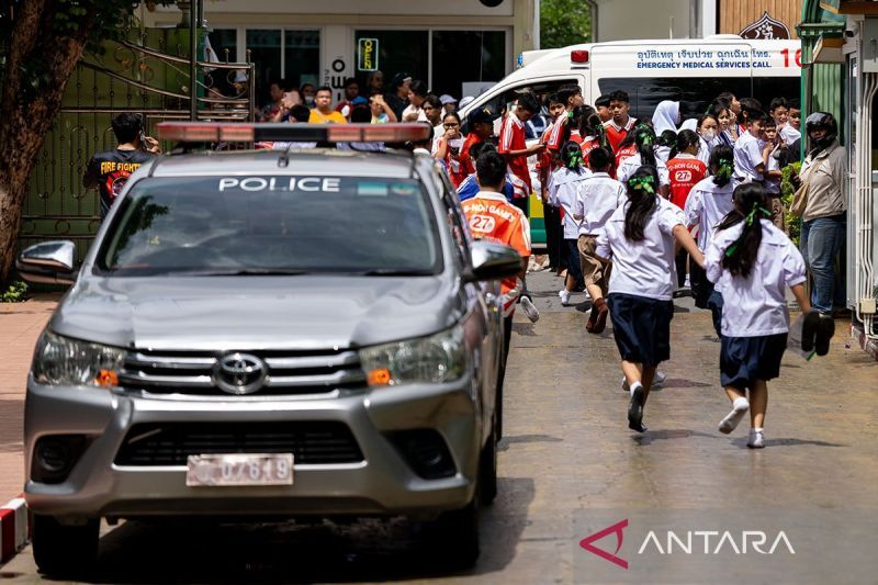Korban tewas penembakan sekolah dekat Bangkok jadi 7 orang