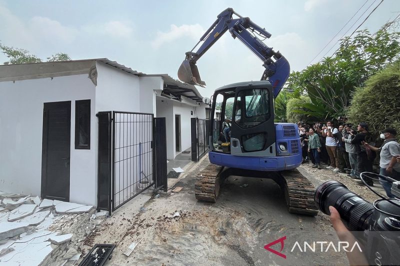 "Apartemen" Lapas dibongkar, tanahnya tetap milik Pemkab Bogor