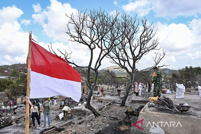 Kemenpar siapkan skema rekonstruksi Desa Sade pascakebakaran