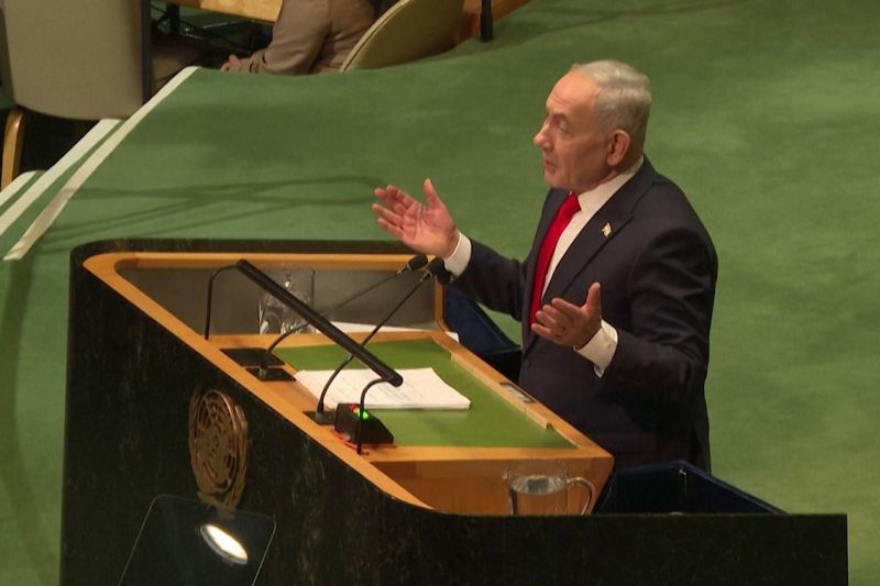 Netanyahu sebut delegasi yang walk out sebagai moral cowards