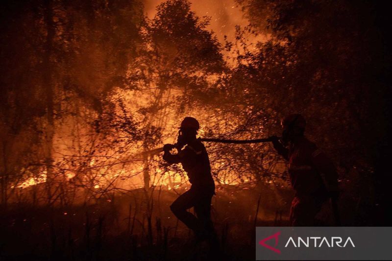 BMKG deteksi lonjakan 2.671 titik panas di Pulau Sumatera