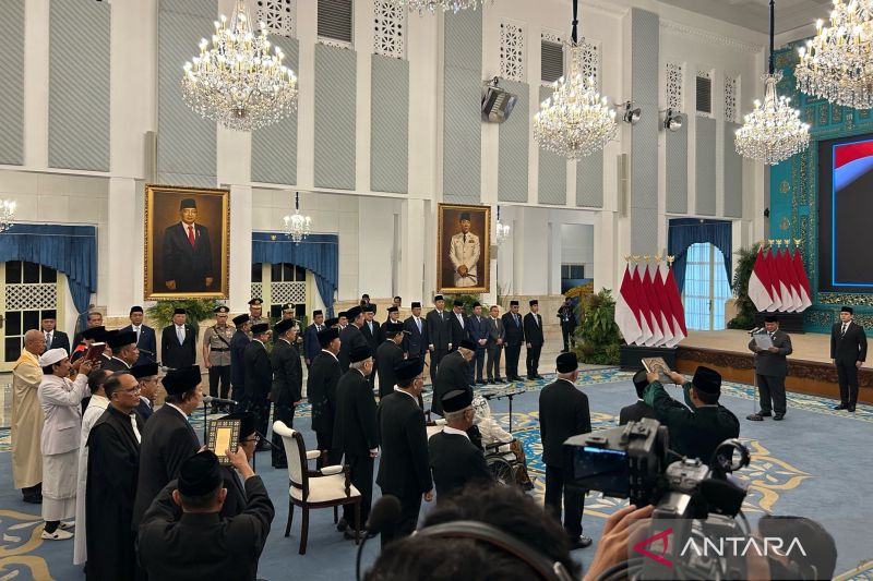 Prabowo lantik ketua hingga anggota Wantimpres